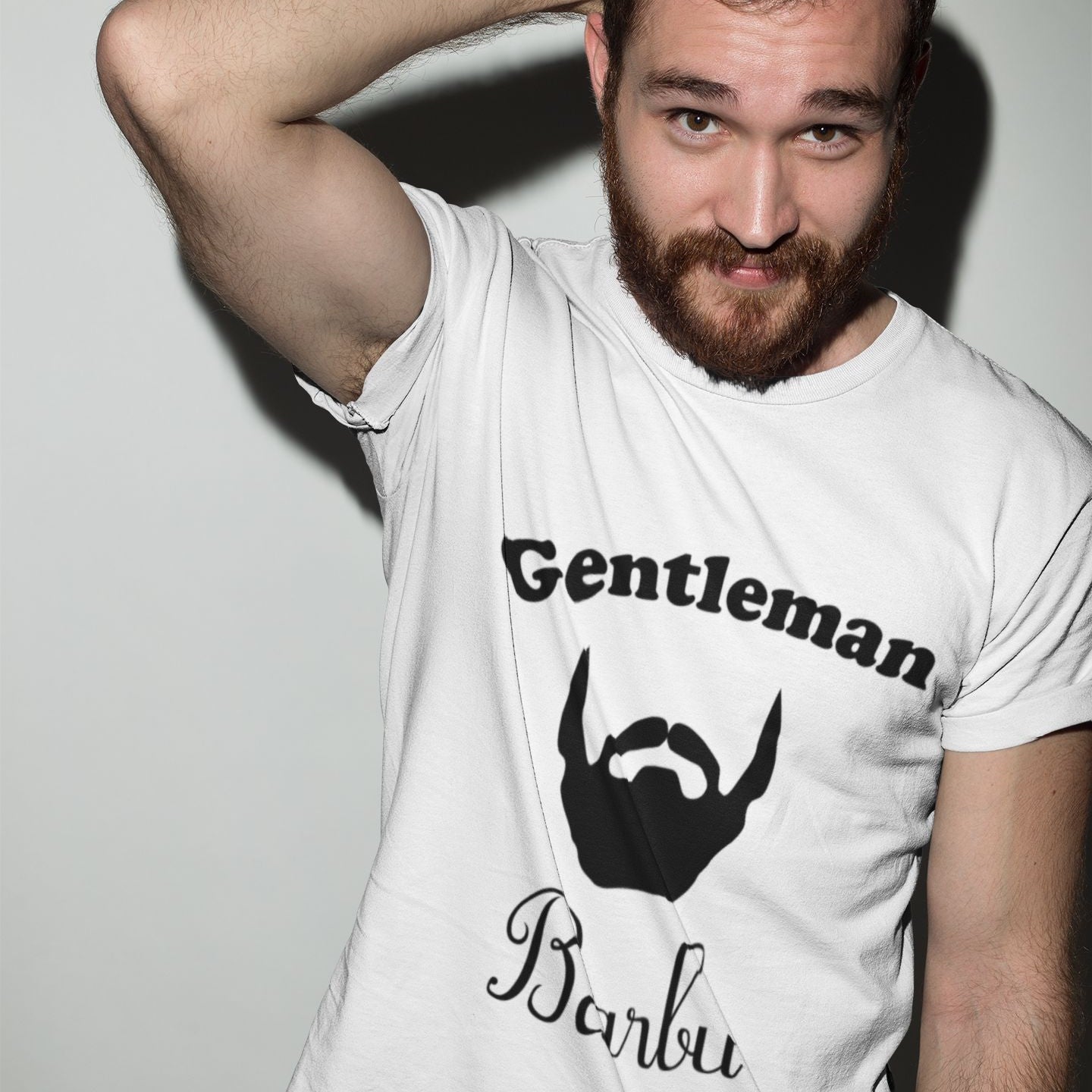 Tee shirt 2024 homme barbu