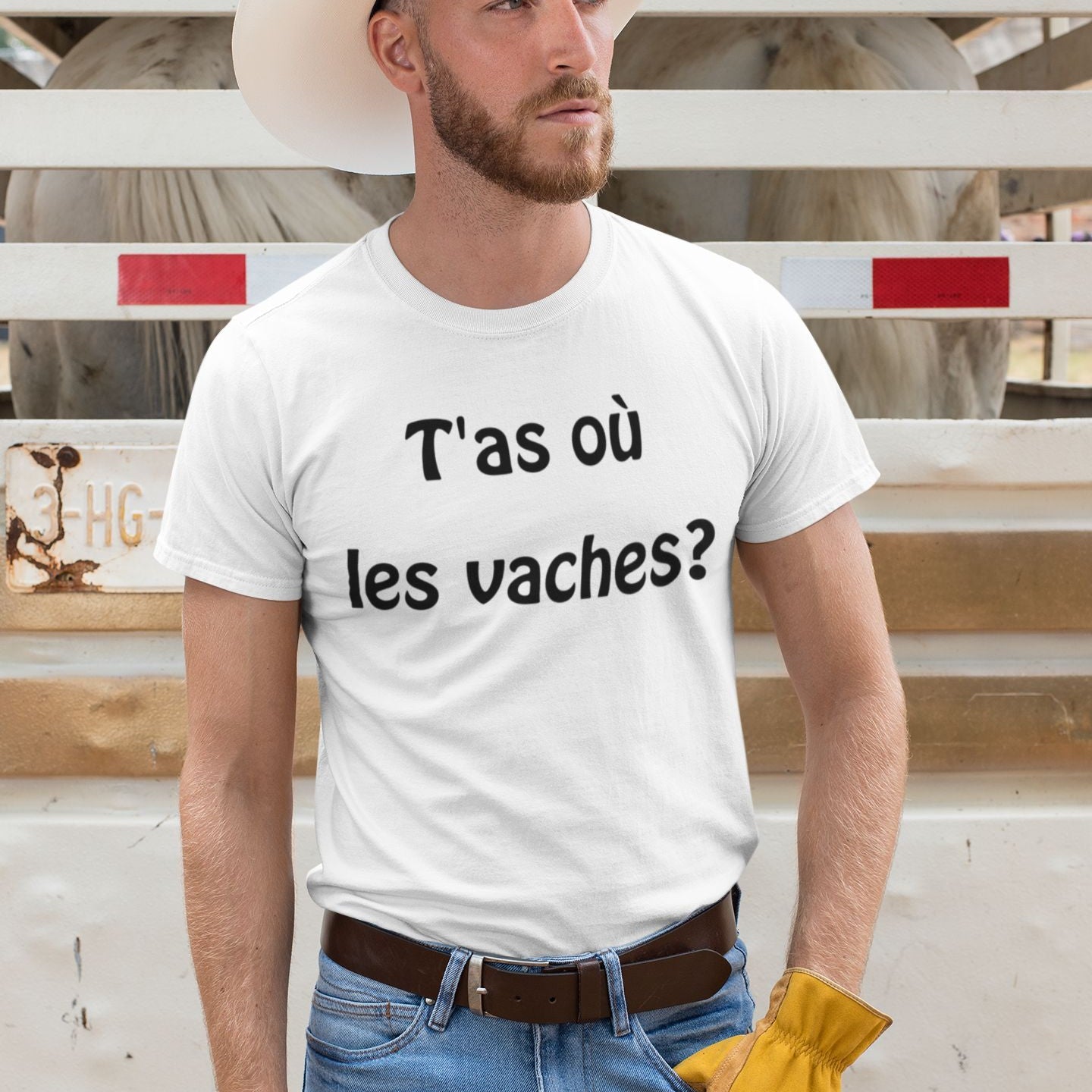 T-shirt humour imprimé ou personnalisable