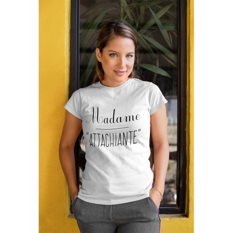 T-shirt femme Madame attachiante - L'atelier Suisse