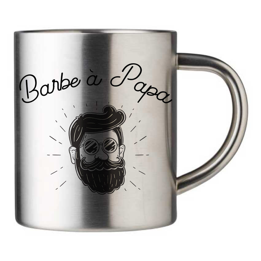 Tasse inox personnalisée