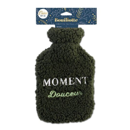 Bouillotte fourrure: Moment douceur