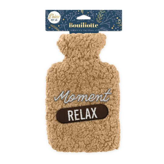 Bouillotte fourrure: Moment relax