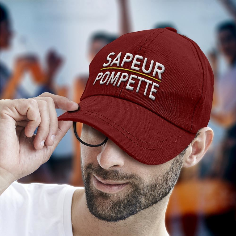 Casquette humoristique: Sapeur pompette