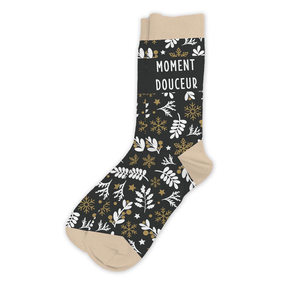 Chaussettes humoristiques: Moment douceur