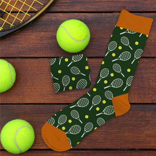 Chaussettes humoristiques: Passion tennis