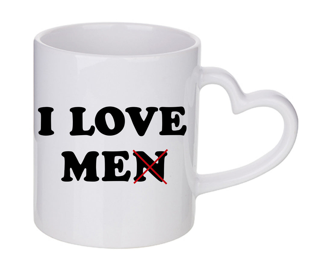 Mug coeur personnalisé I love me