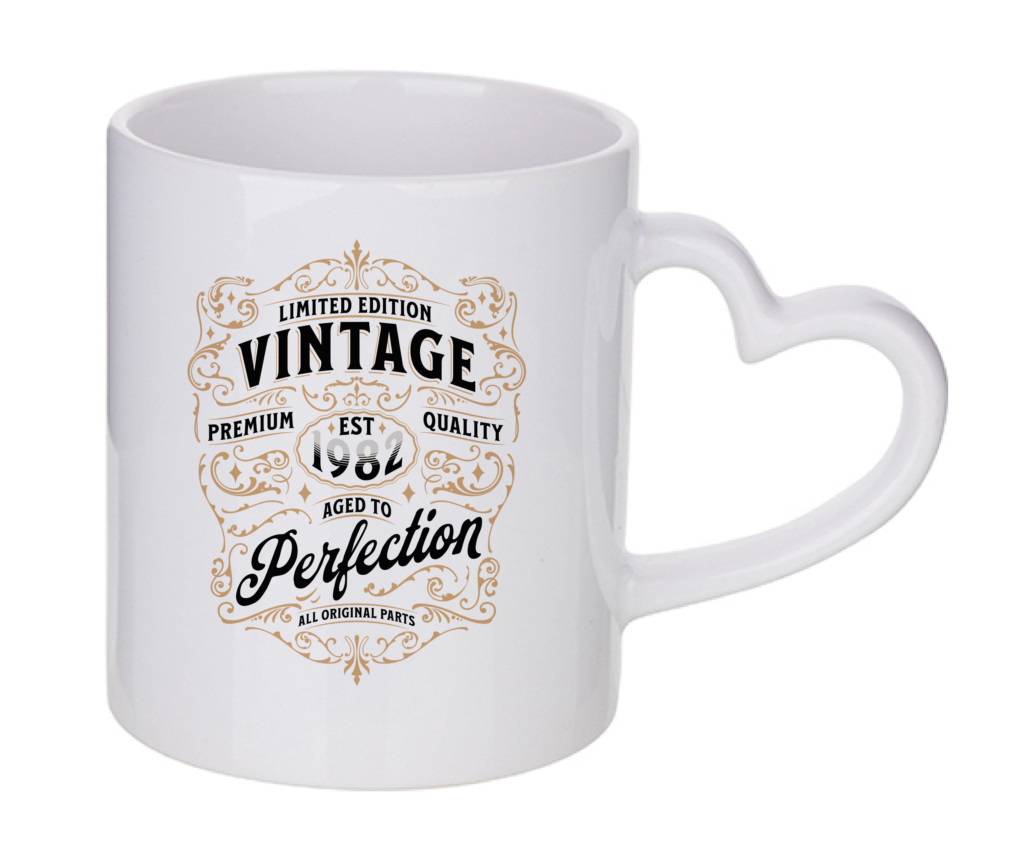 Mug coeur personnalisé Limited Edition