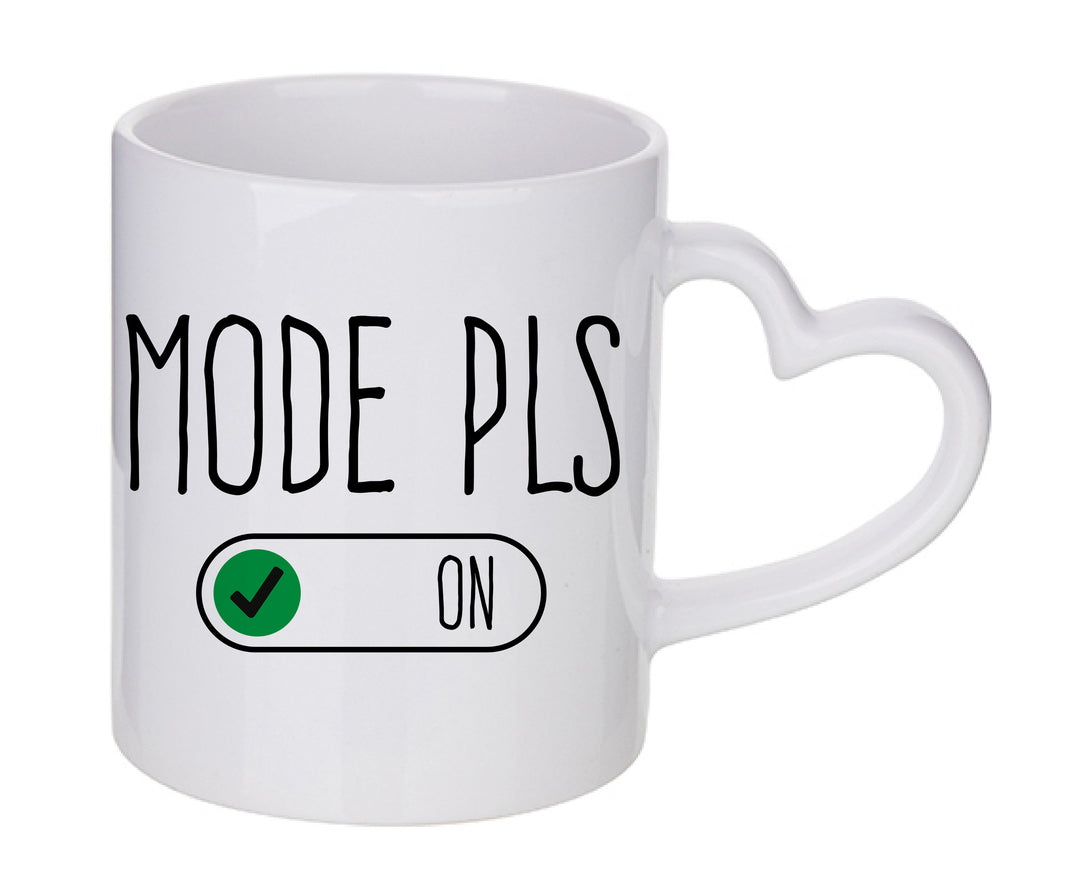 Mug coeur personnalisé Mode PLS