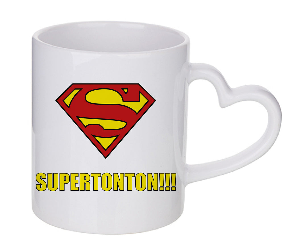 Mug coeur personnalisé Supertonton