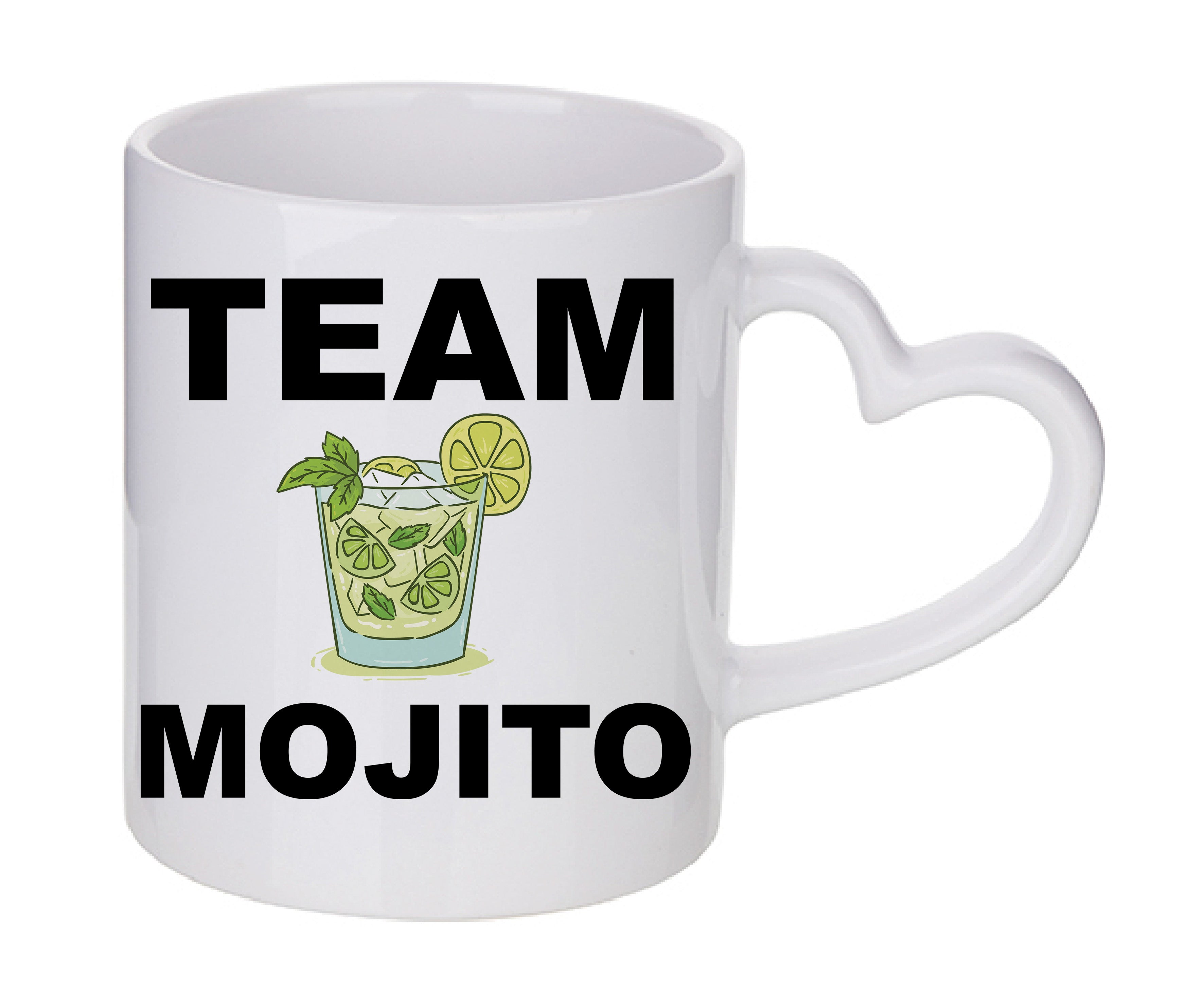 Mug coeur personnalisé Team Mojito
