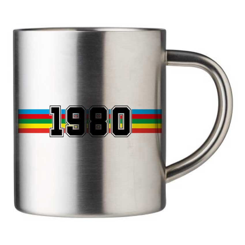 Mug inox personnalisé Année de naissance à personnaliser