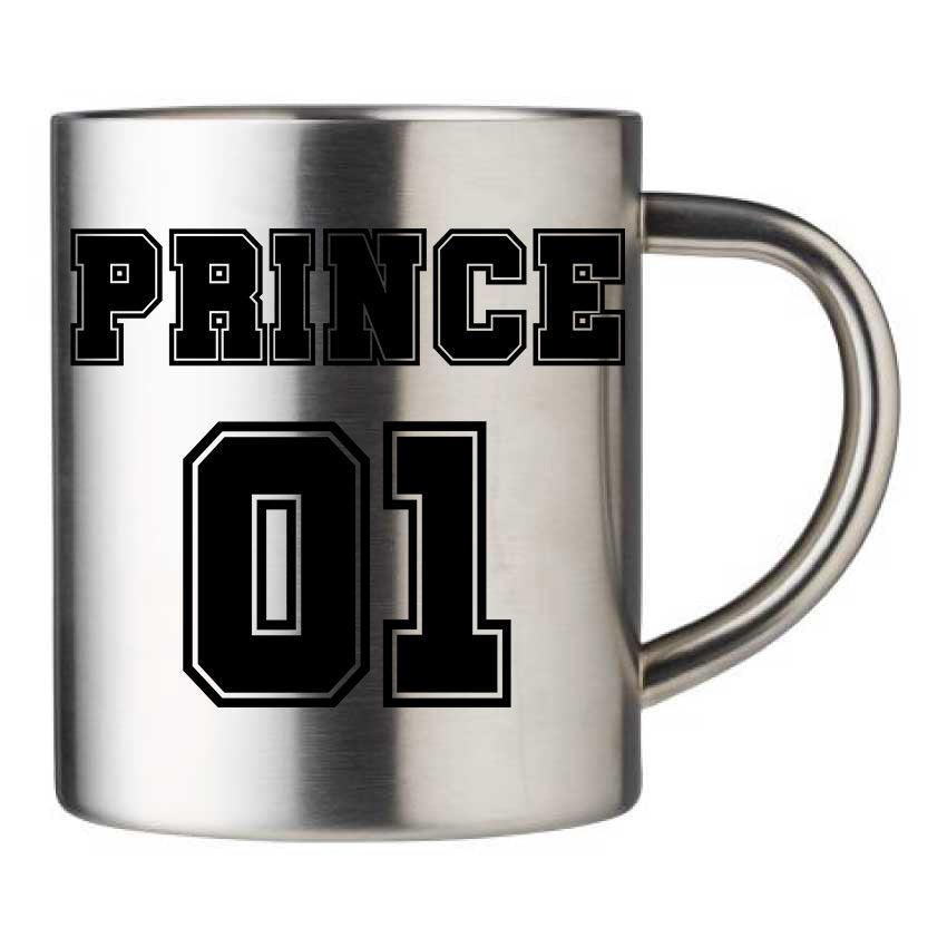 Mug inox personnalisé Prince 01