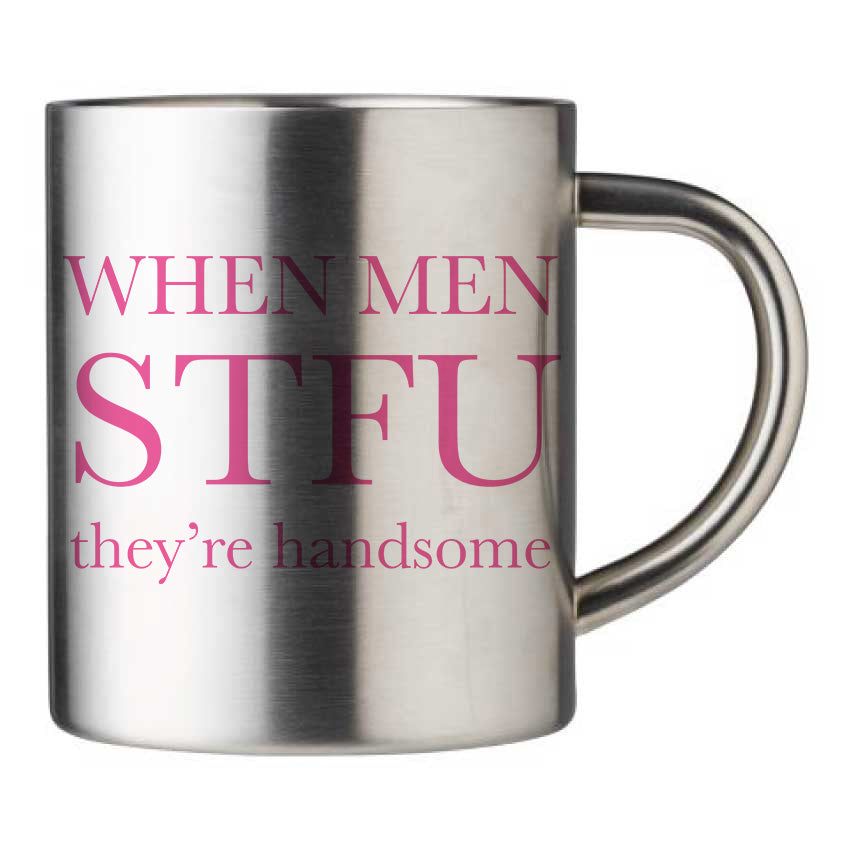 Mug inox personnalisé STFU