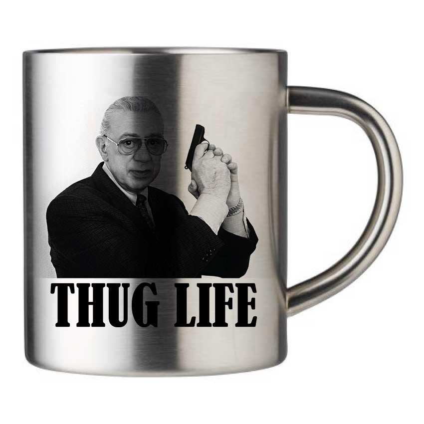 Mug inox personnalisé Thug Life
