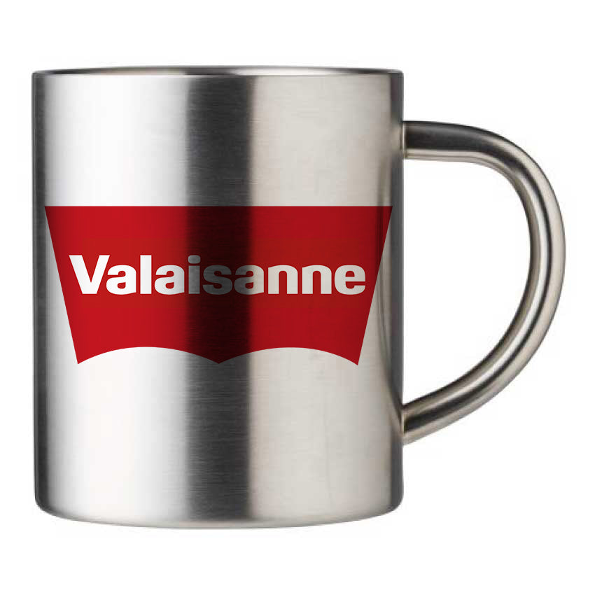 Mug inox personnalisé Valaisanne Levi's