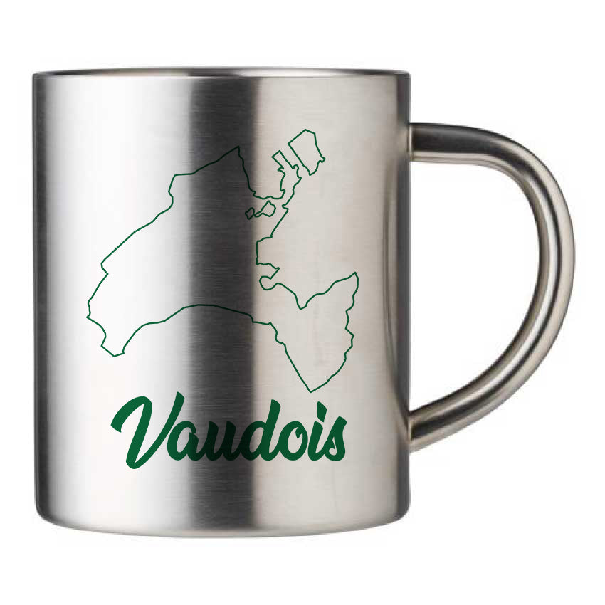 Mug inox personnalisé Vaudois