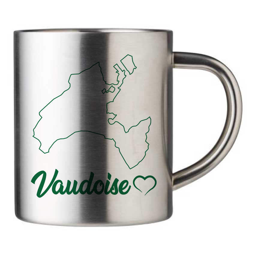 Mug inox personnalisé Vaudoise 2