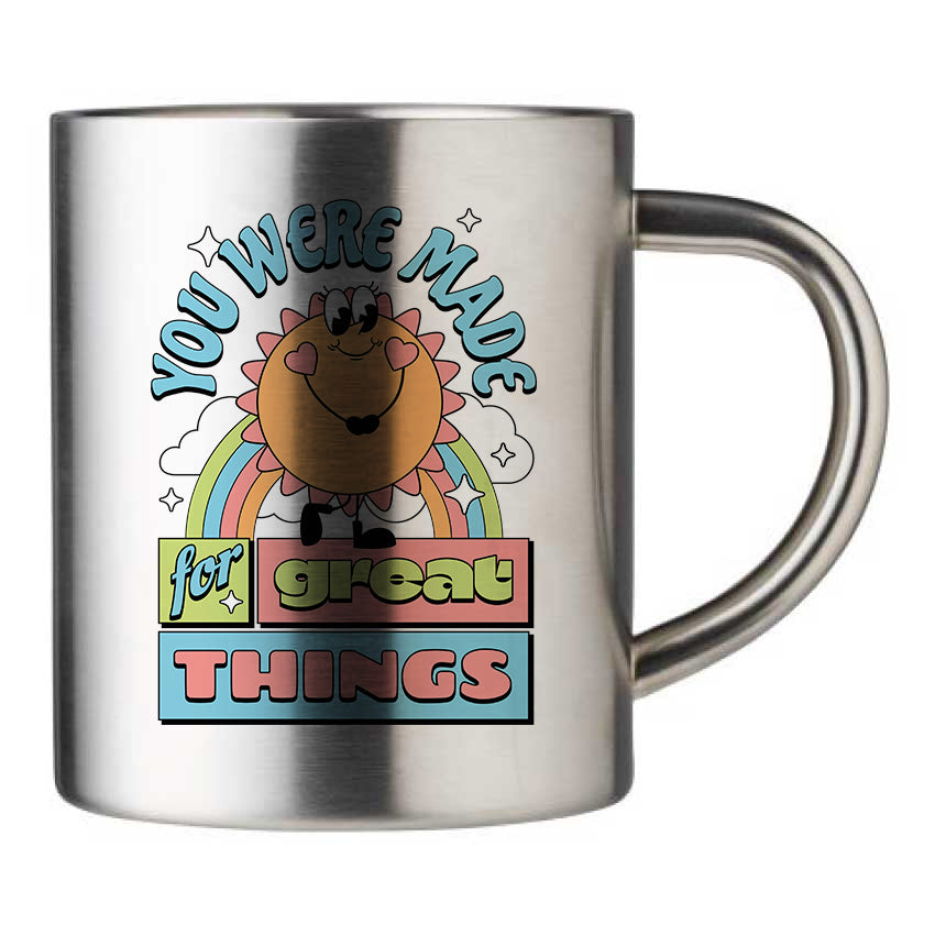 Mug inox personnalisé You were made for great things