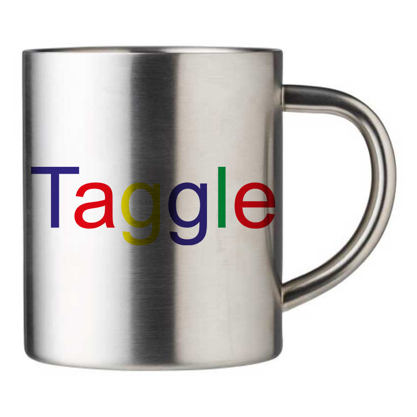 Mug inox personnalisé taggle
