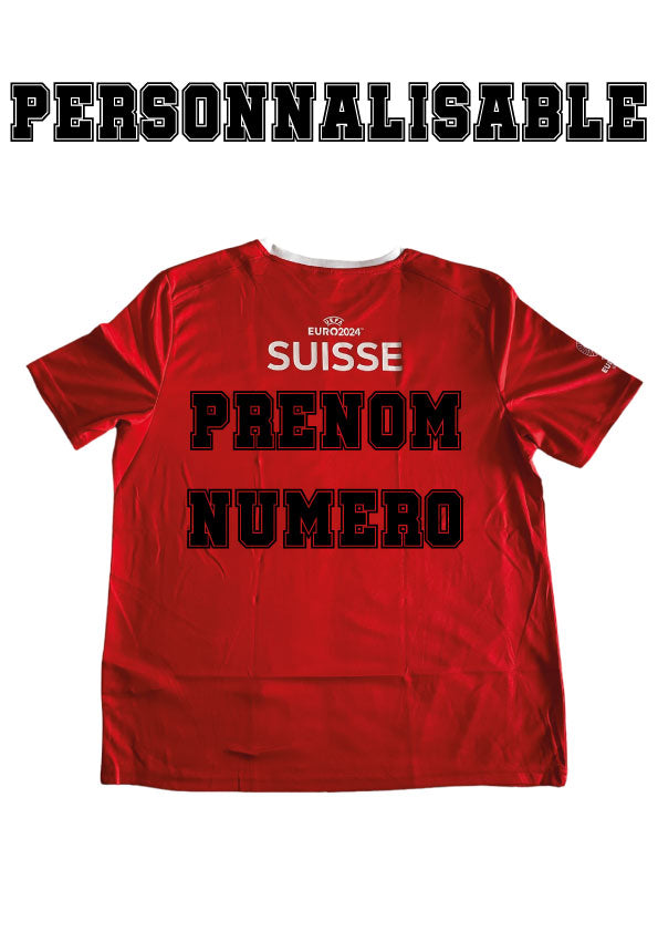 Maillot de football équipe Suisse Euro 2024