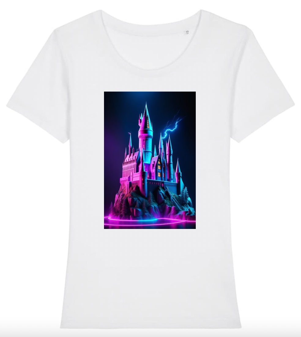 T-Shirt Femme Château Harry Potter