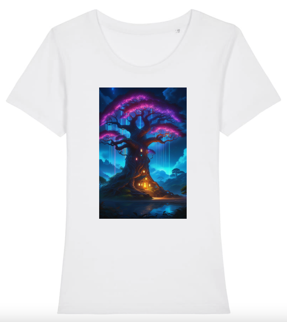 T-Shirt Femme L'arbre triste