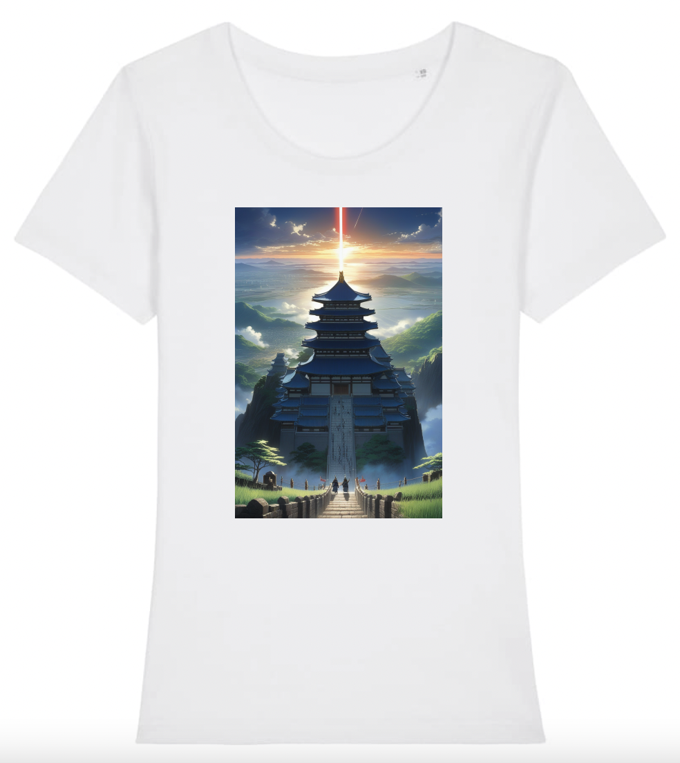 T-Shirt Femme Magnifique temple