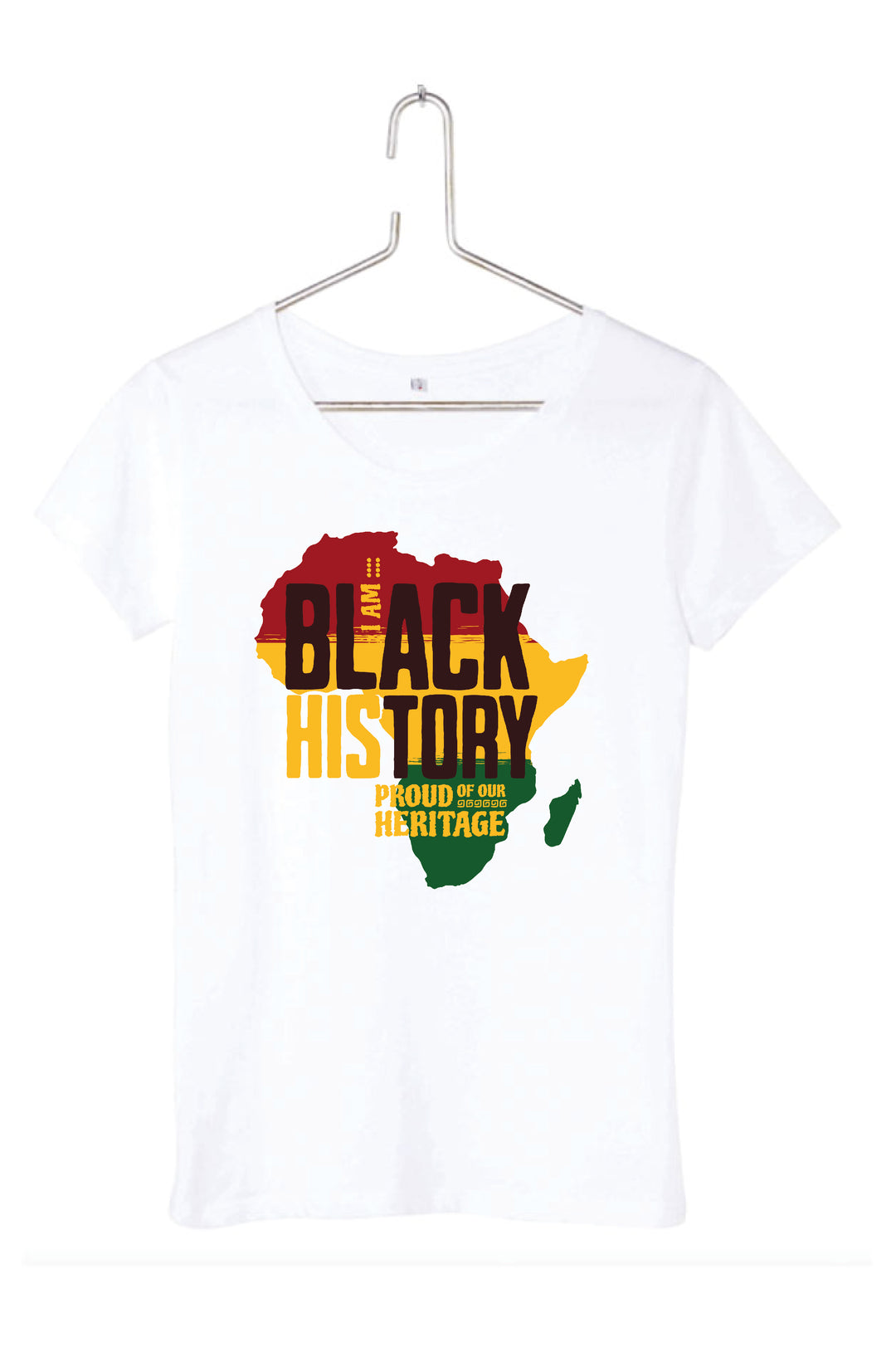 T-shirt femme I am black history