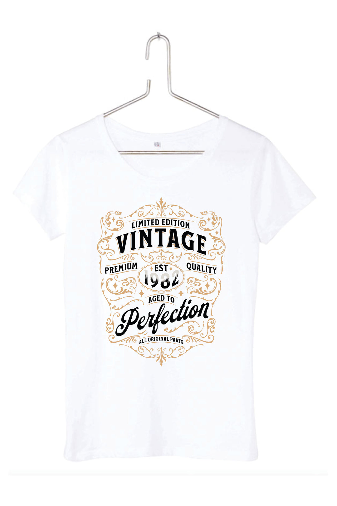 T-shirt femme Limited edition vintage (Année à personnaliser)