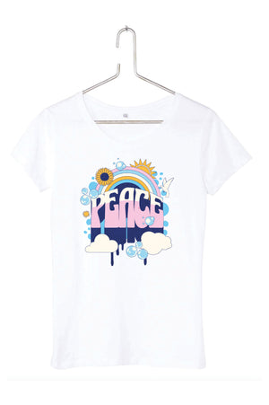 T-shirt femme Peace