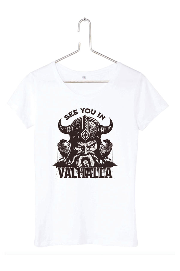 T-shirt femme See you in Valhalla