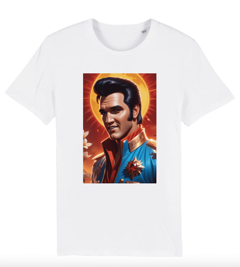 T-shirt Homme Mythique Elvis Presley