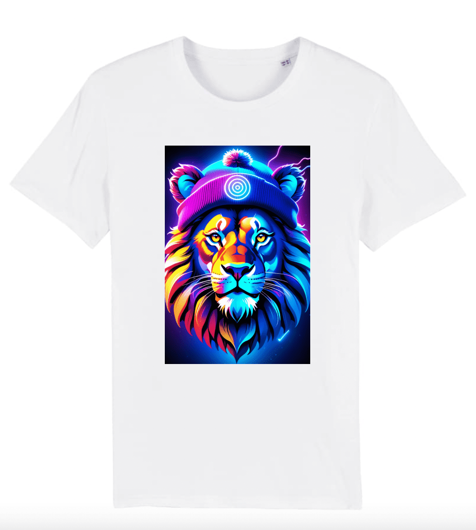 T-shirt Homme Cool lion
