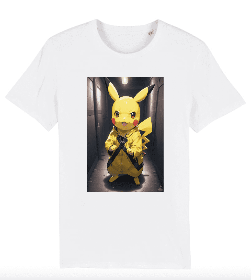 T-shirt Homme Pikachu fighter