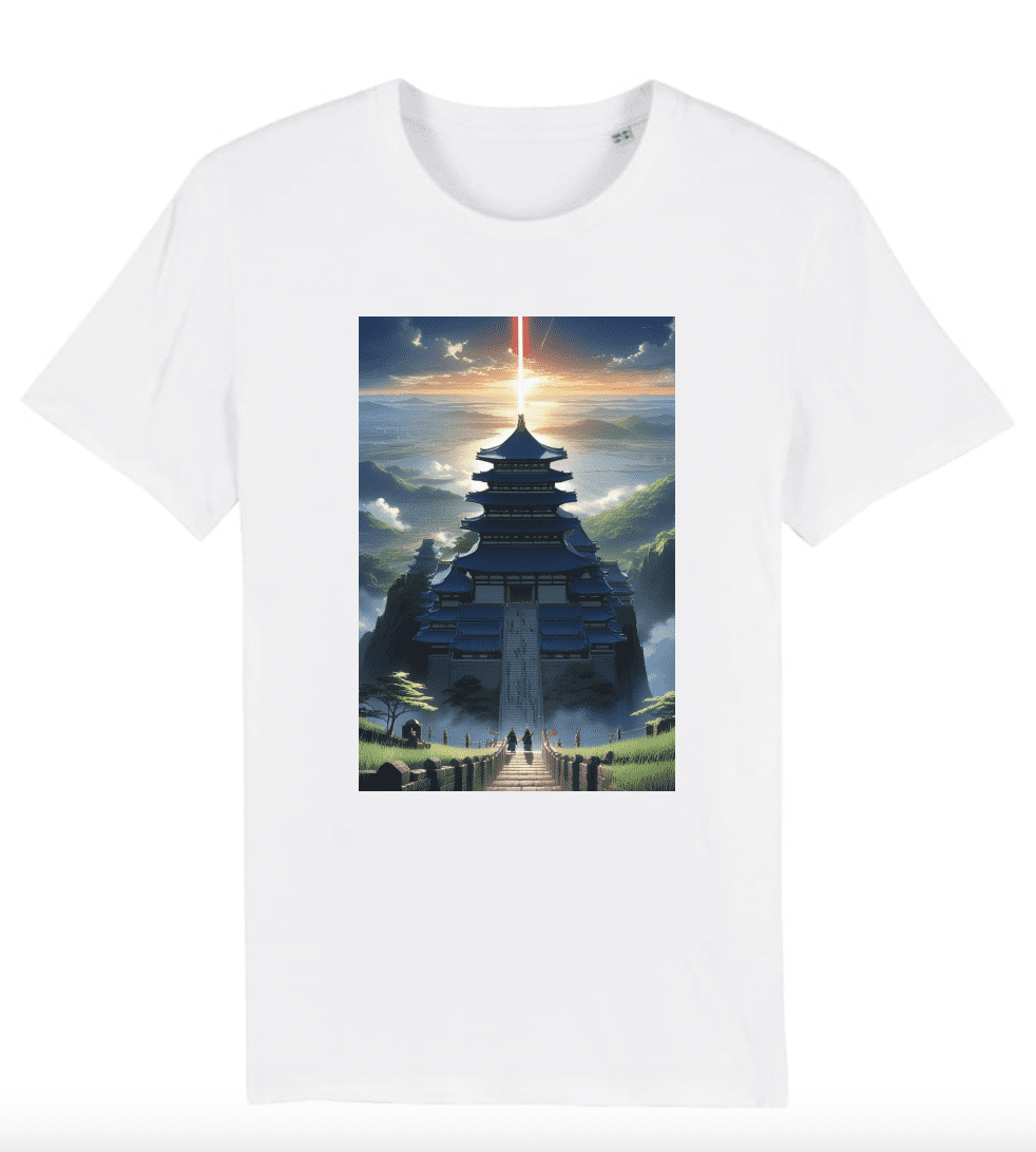 T-shirt Homme Magnifique temple
