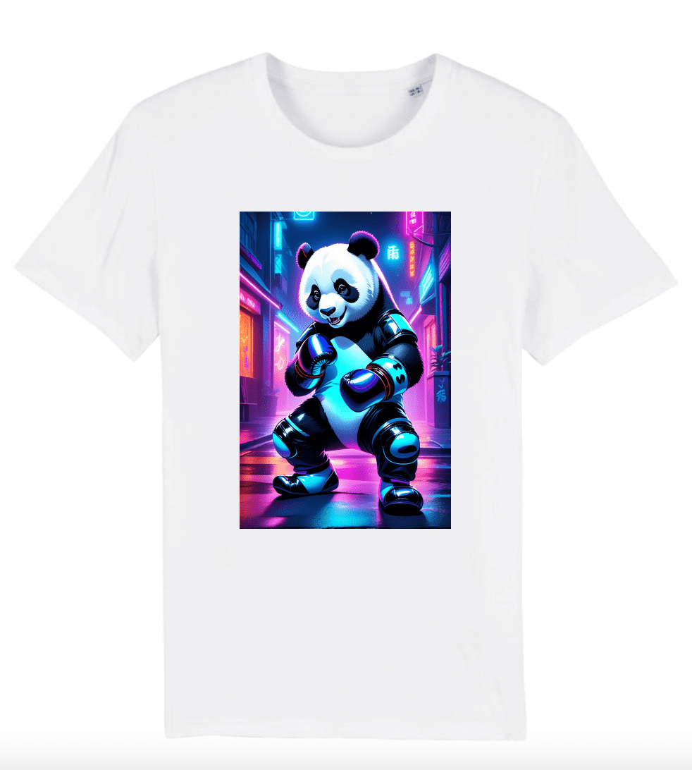T-shirt Homme Panda boxeur