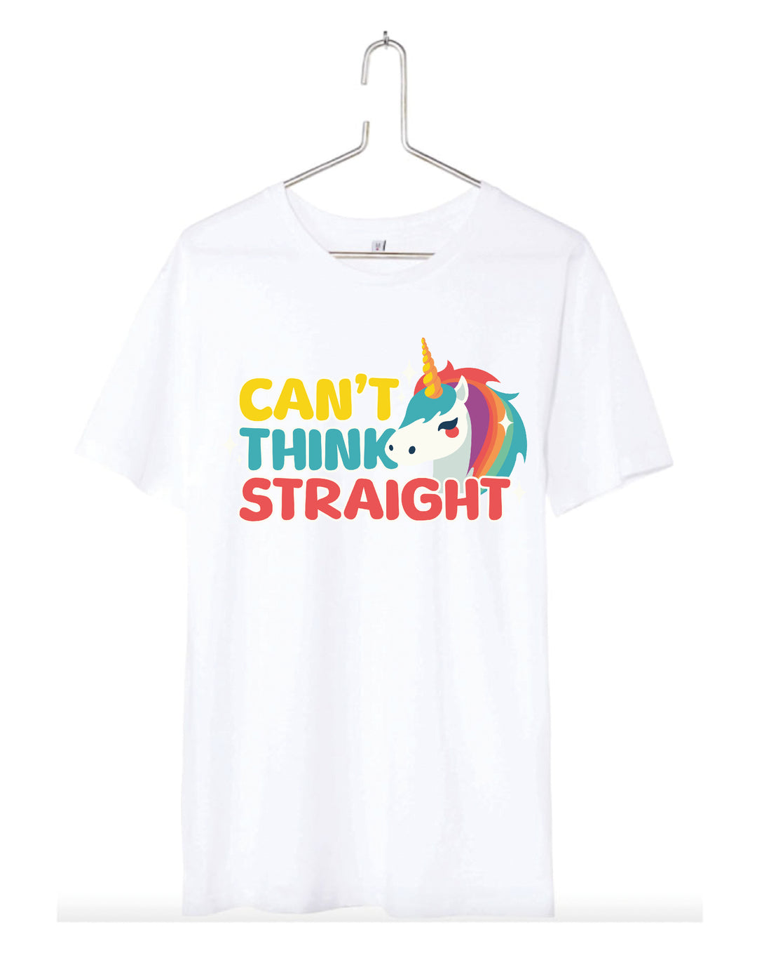 T-shirt homme Can't think straight
