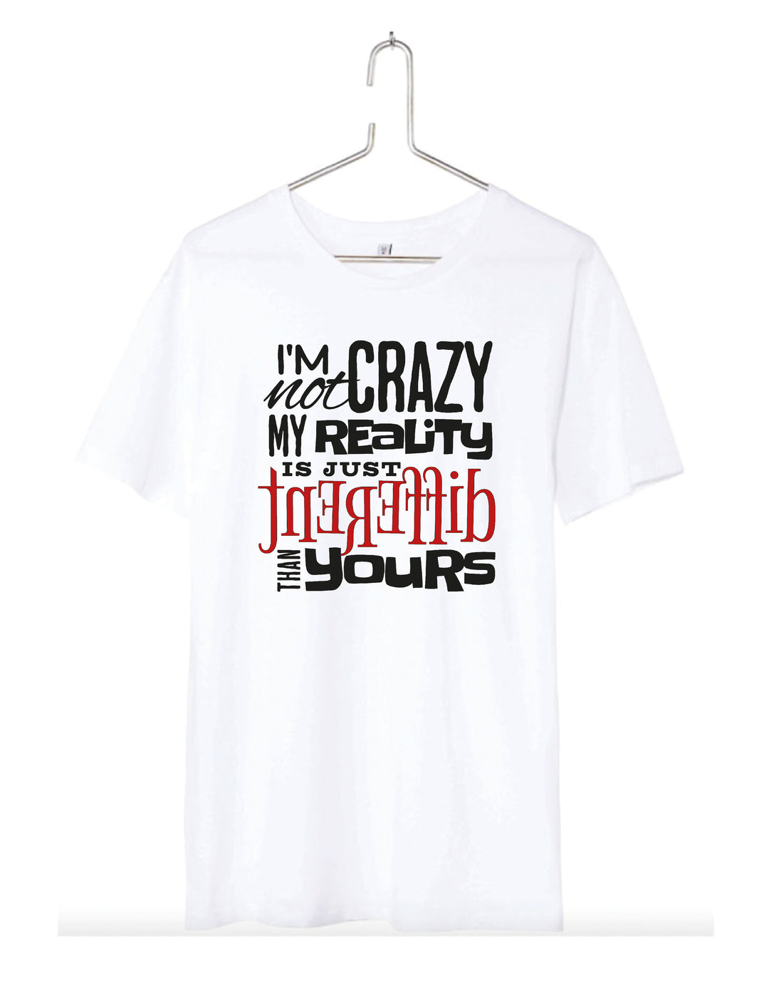 T-Shirt homme I'm not crazy
