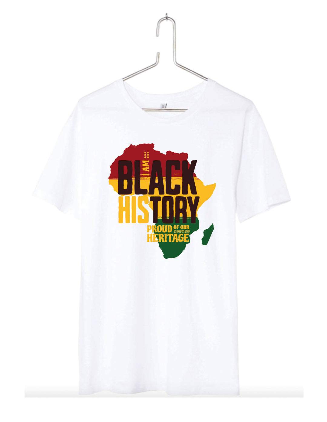 T-Shirt homme I am black history