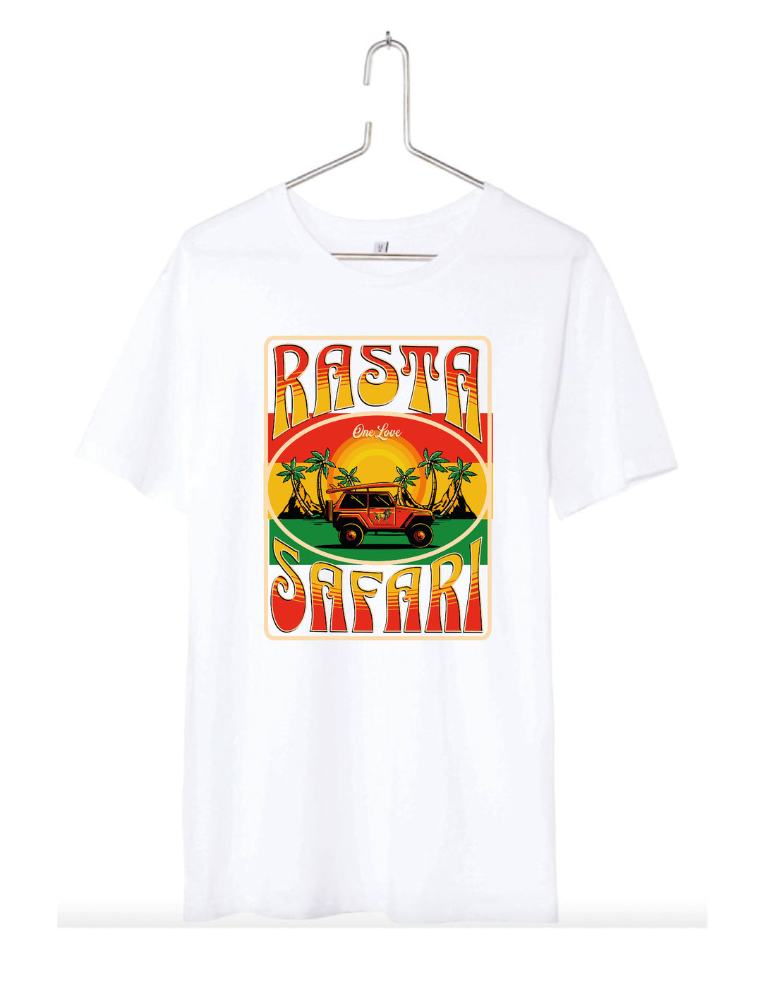 T-Shirt homme Rasta safari