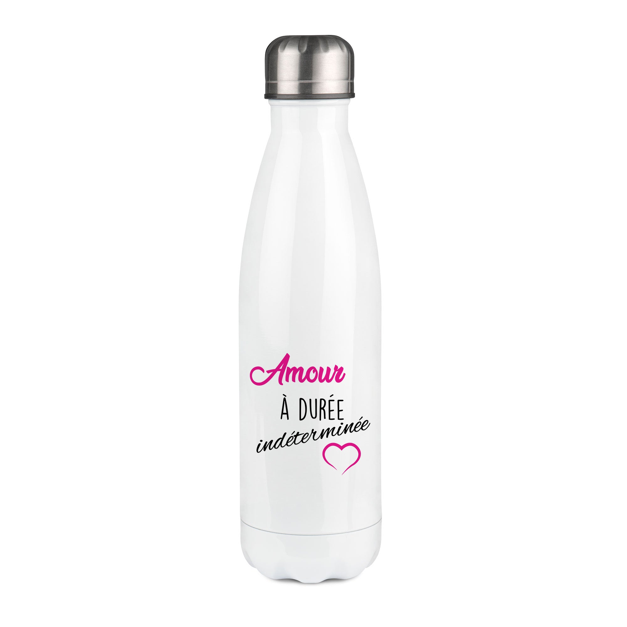 Thermos inox personnalisé Amour à durée indéterminée