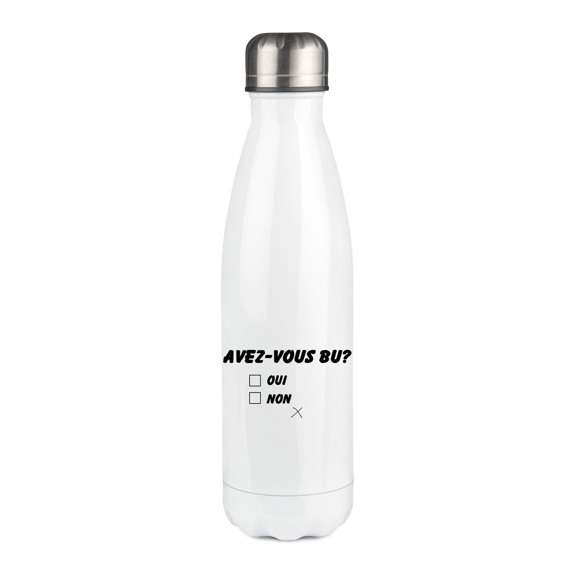 Thermos inox personnalisé Avez-vous bu
