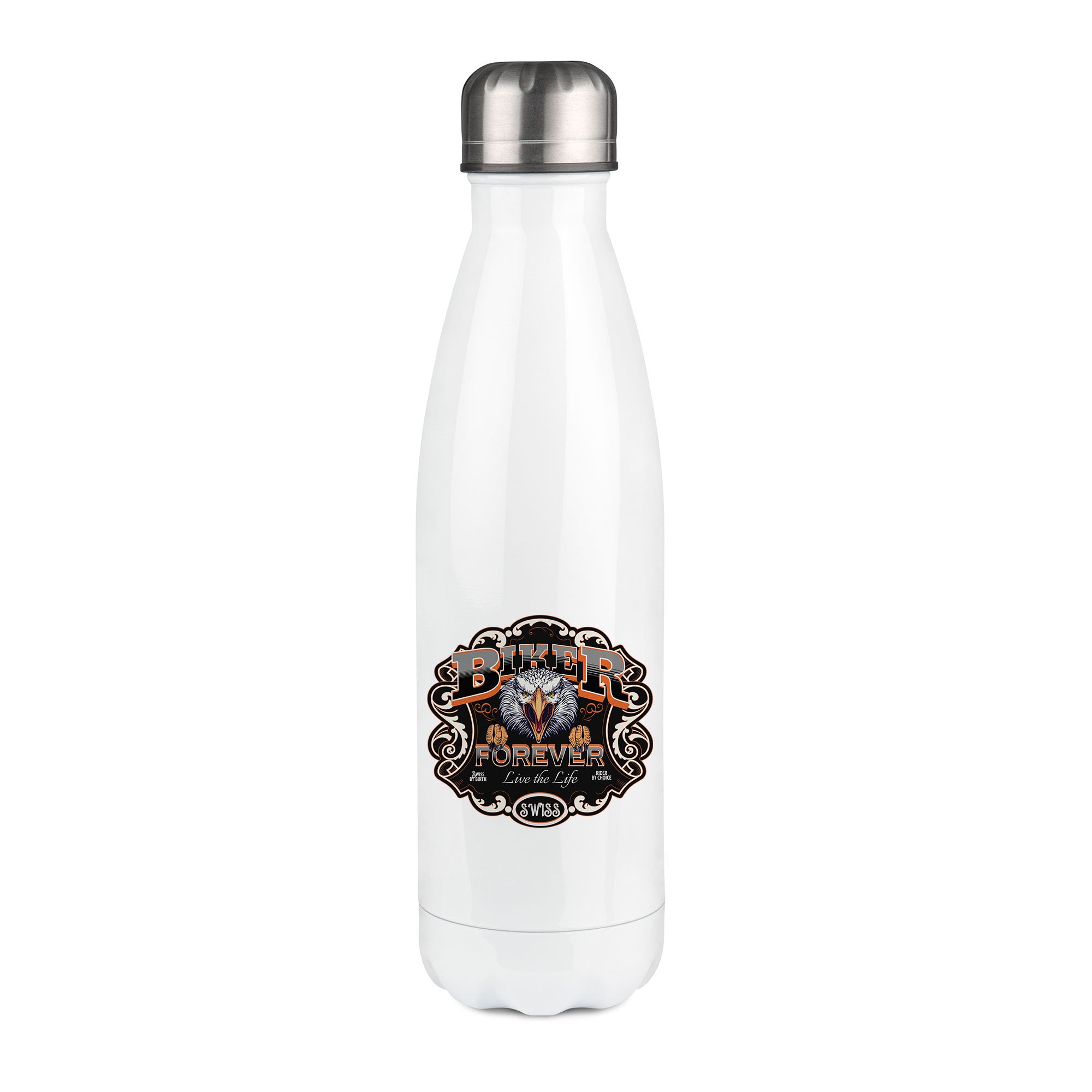 Thermos inox personnalisé Biker forever
