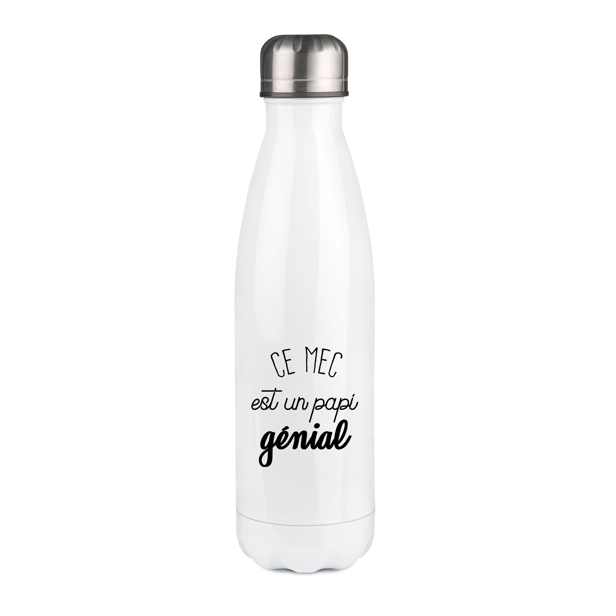Thermos inox personnalisé Ce mec est un papi genial