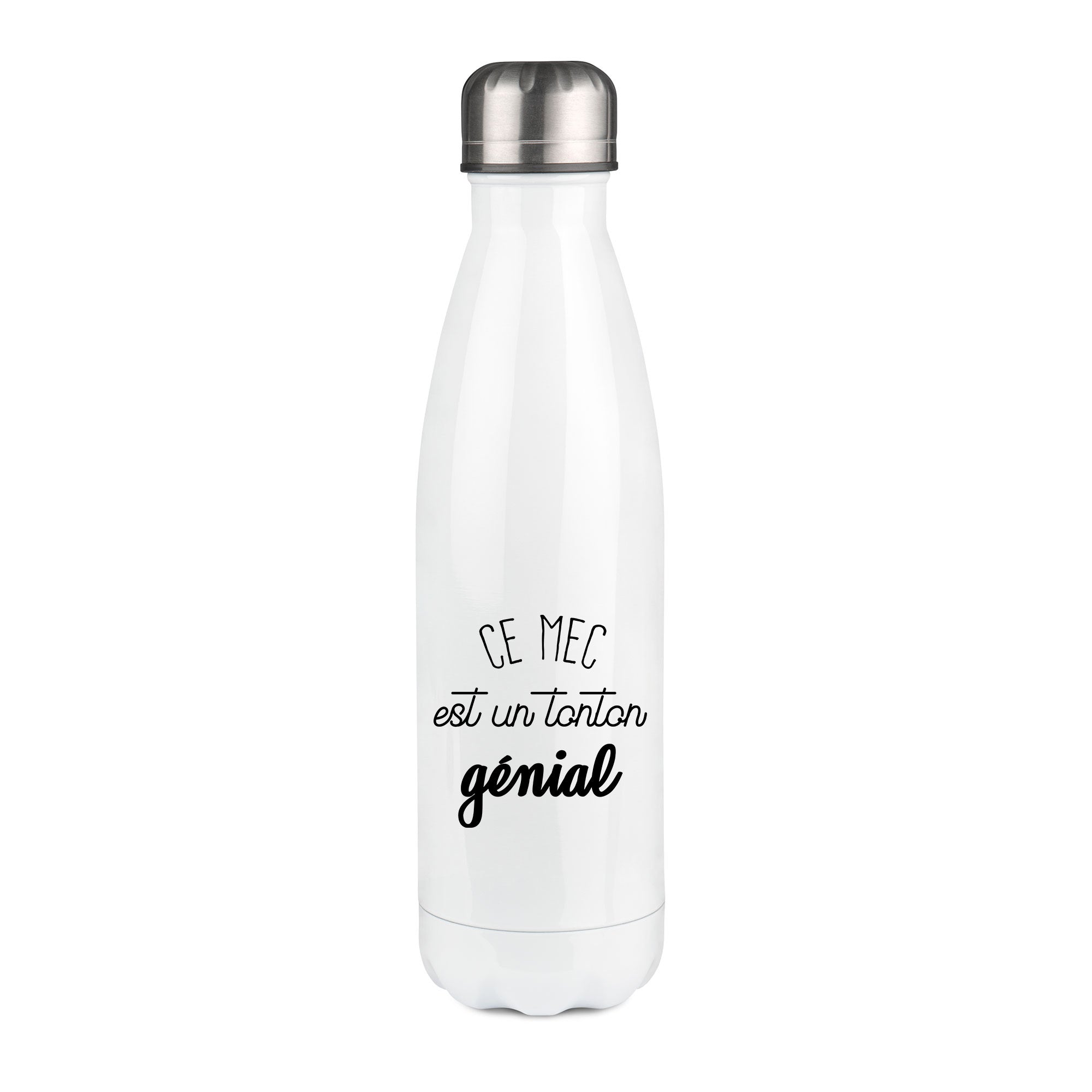 Thermos inox personnalisé Ce mec est un tonton genial