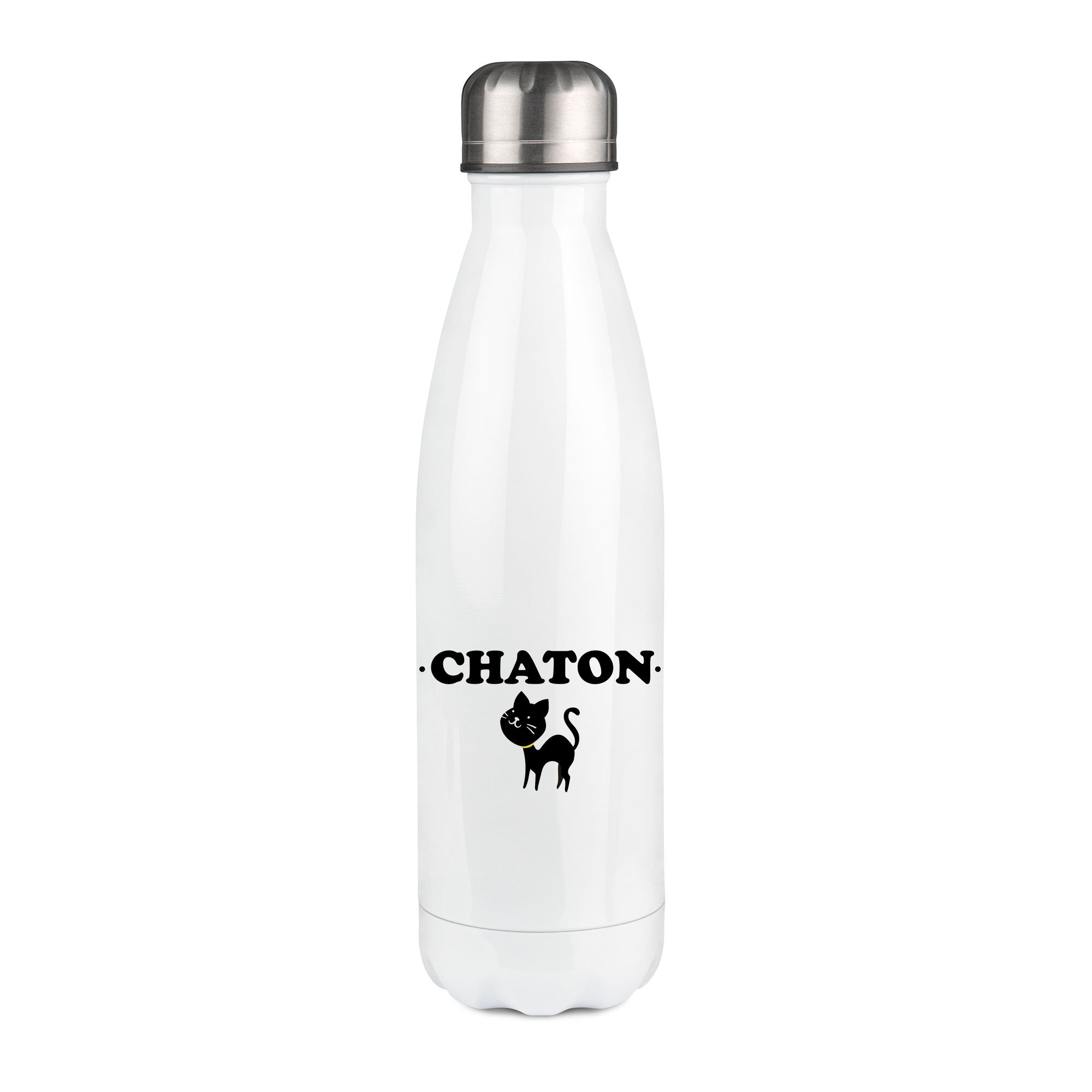 Thermos inox personnalisé Chaton