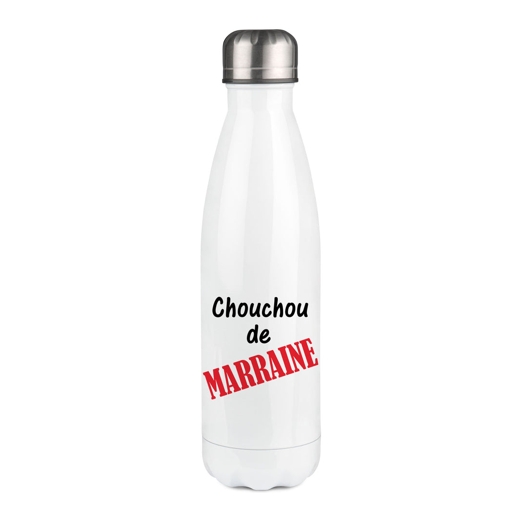 Thermos inox personnalisé Chouchou de marraine