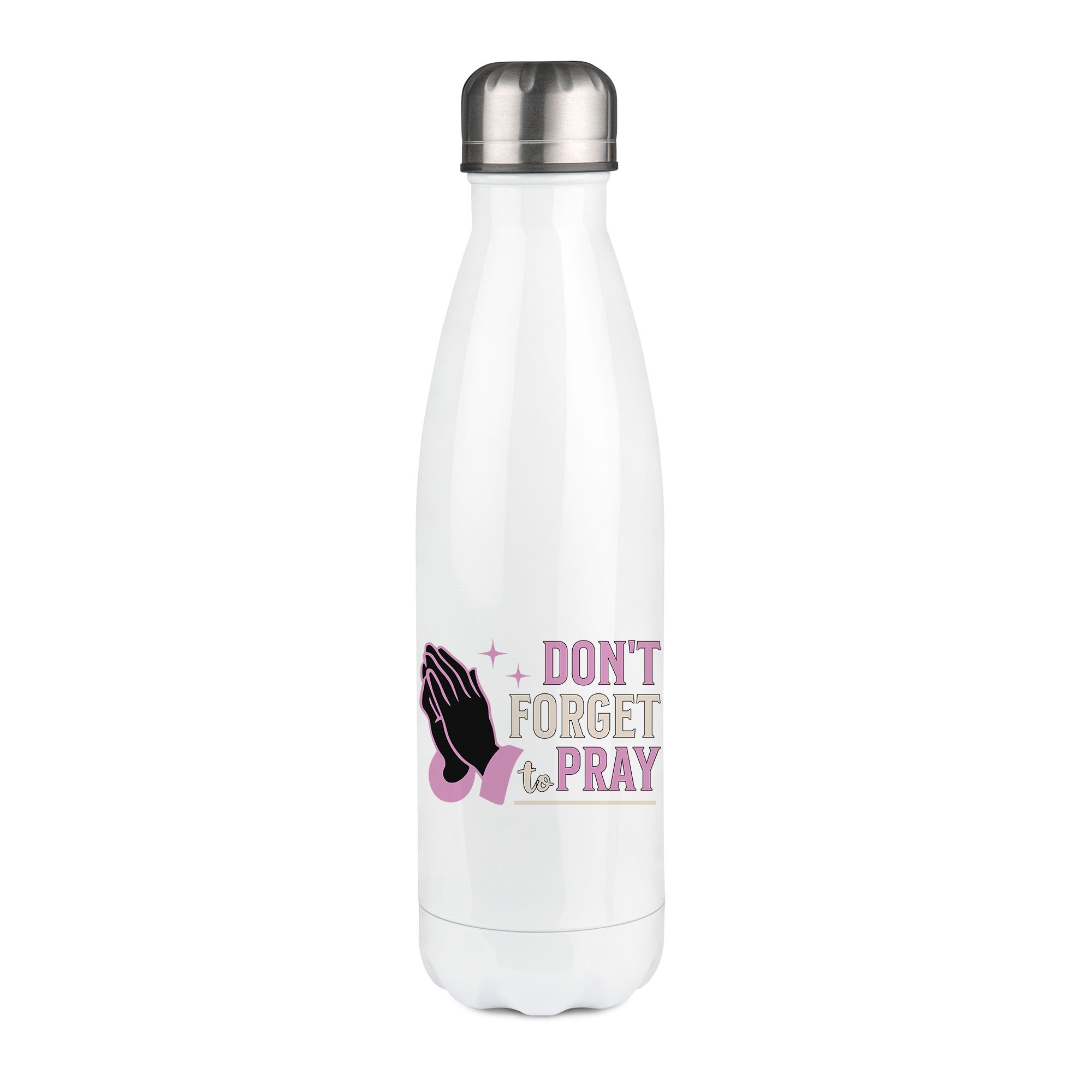 Thermos inox personnalisé Don't forger to pray