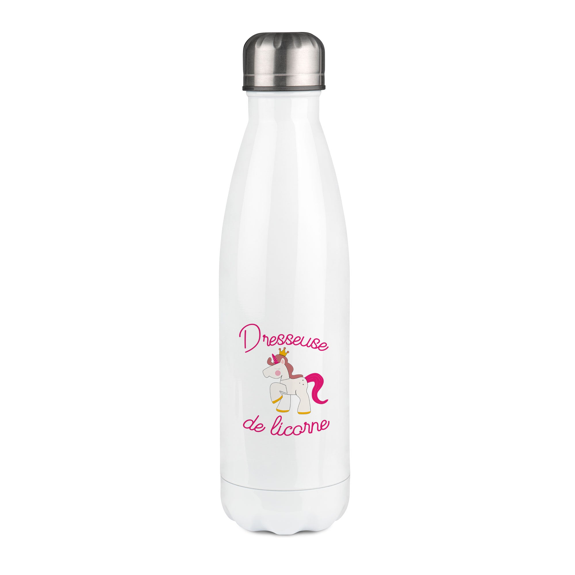 Thermos inox personnalisé Dresseuse de licorne