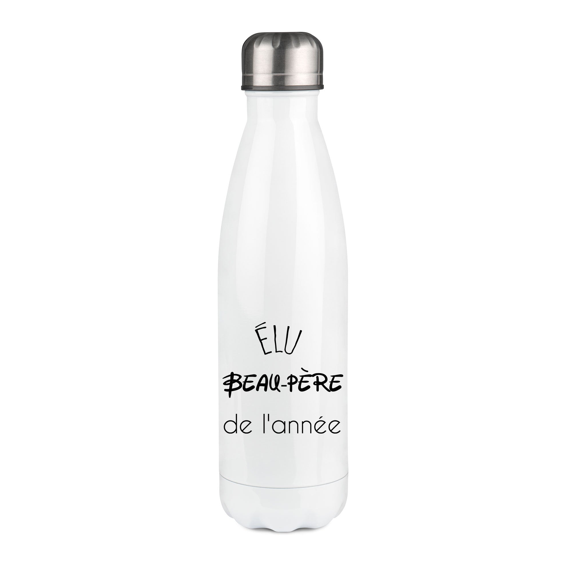 Thermos inox personnalisé Elu beau pere de l'annee